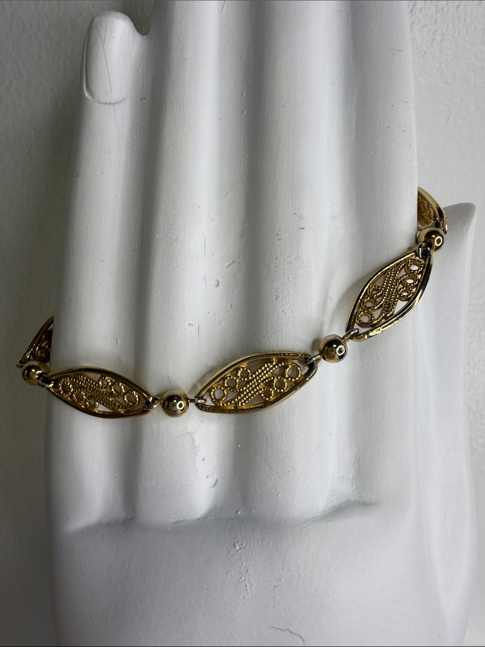 Gold Tone Vintage Bracelet